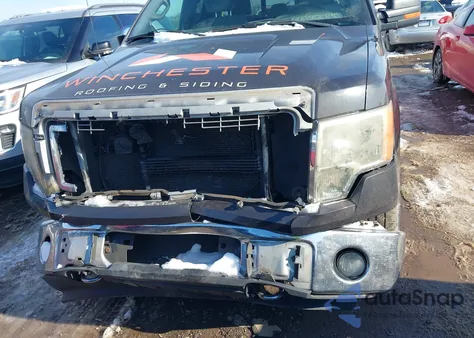 2013 Ford F-150 Xlt из США, поврежденный, VIN 1FTFX1EF9DKD52366